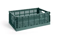 Colour Crate Large Kasse, Dark Green