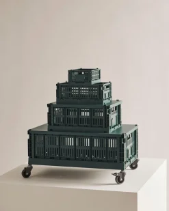 Colour Crate Large Kasse, Dark Green