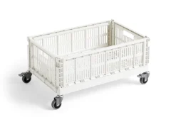 Colour Crate Large 4-pak Hjul