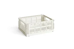 Colour Crate Medium Kasse, Off White