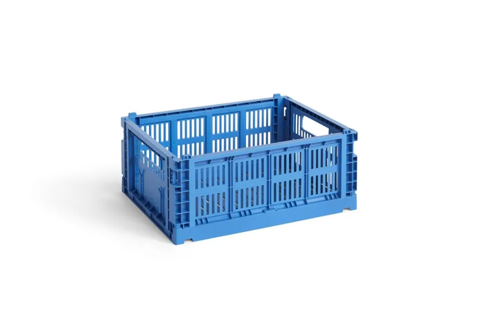Colour Crate Medium Kasse, Electric Blue