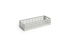 Colour Crate Mini Oblong Kasse, Grey