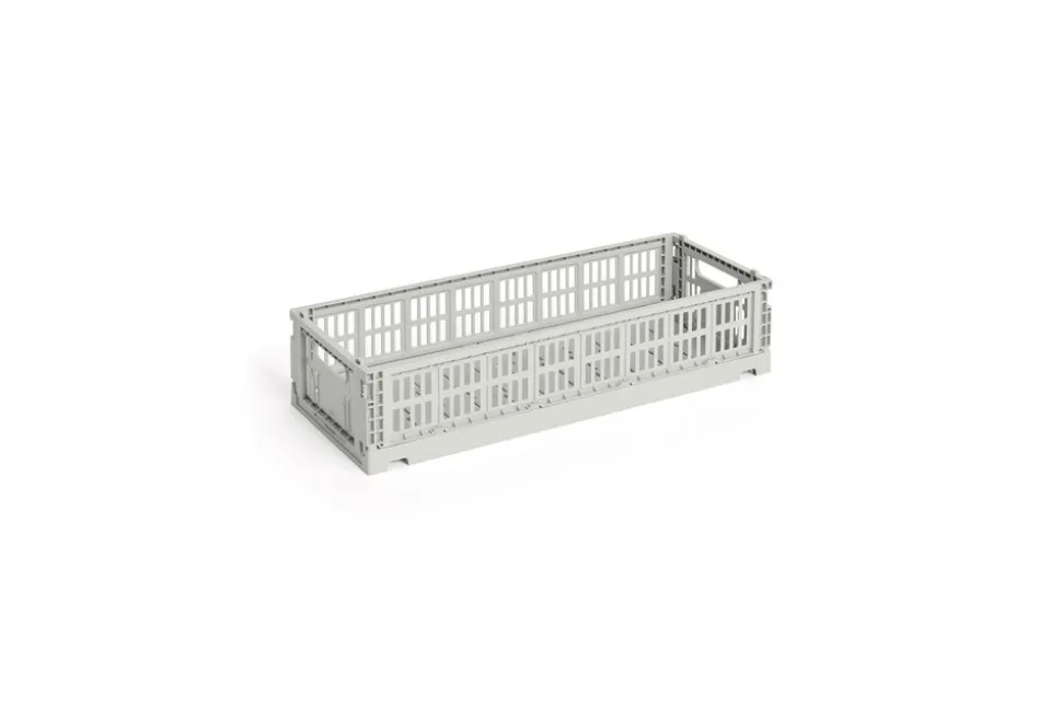 Colour Crate Mini Oblong Kasse, Grey
