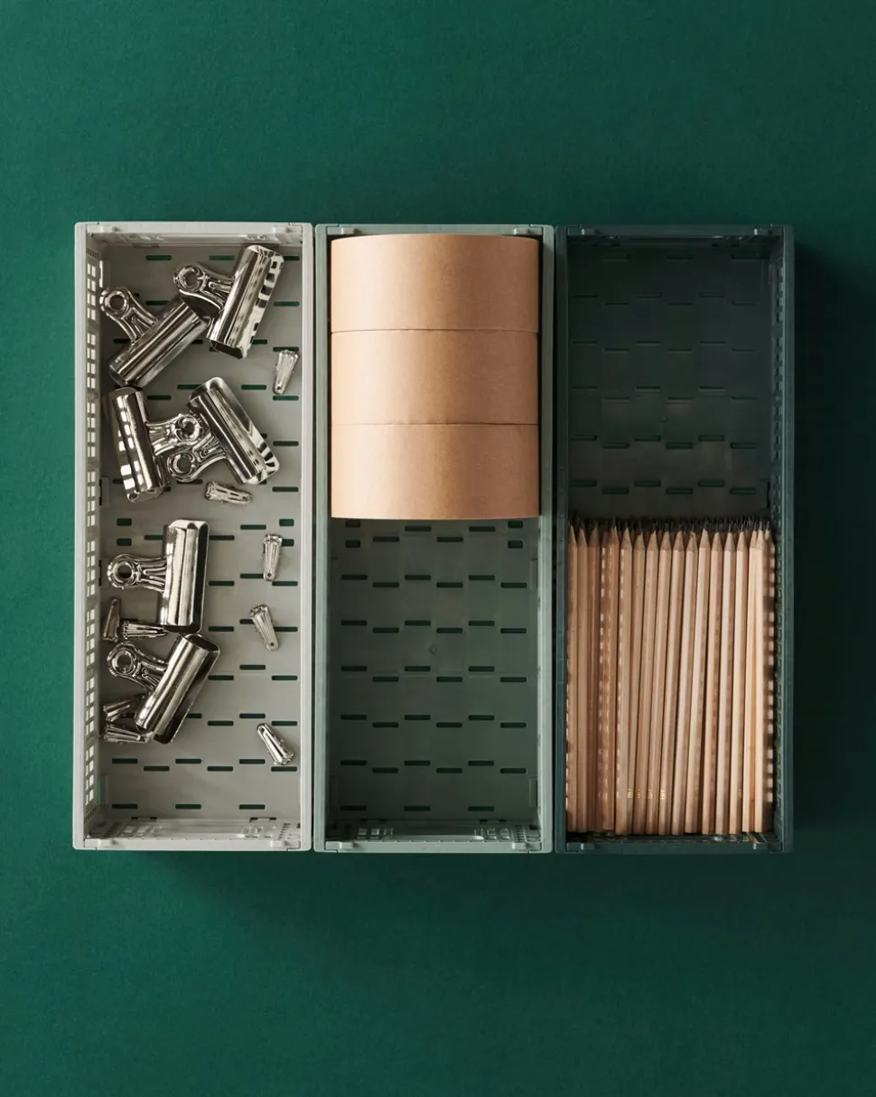 Colour Crate Mini Oblong Kasse, Grey