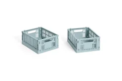 Colour Crate Mini 2-pak Kasse, Dusty Blue