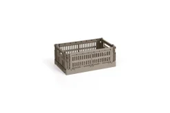 Colour Crate Small Kasse, Warm Grey