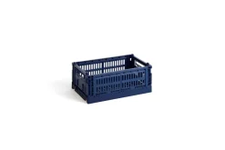 Colour Crate Small Kasse, Dark Blue