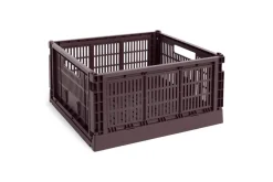 Colour Crate Square Large Kasse, Bordeaux