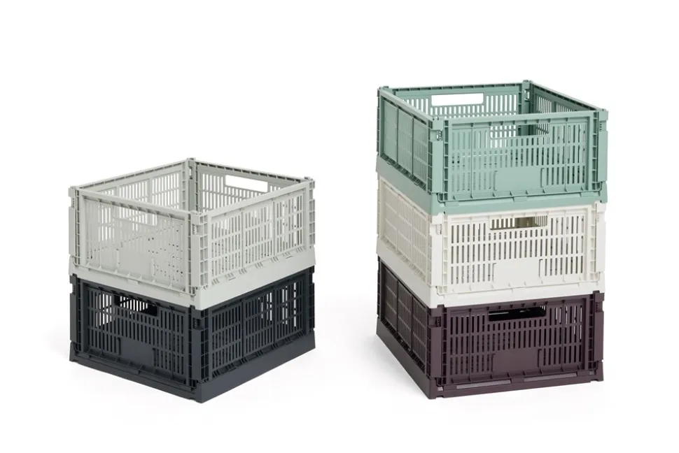 Colour Crate Square Large Kasse, Bordeaux