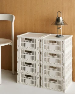 Colour Crate Square Medium Kasse, Offwhite