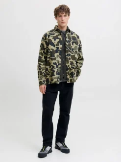 Colter Twill Camo Overshirt, Salute Camo, XXL