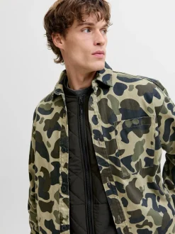 Colter Twill Camo Overshirt, Salute Camo, XXL