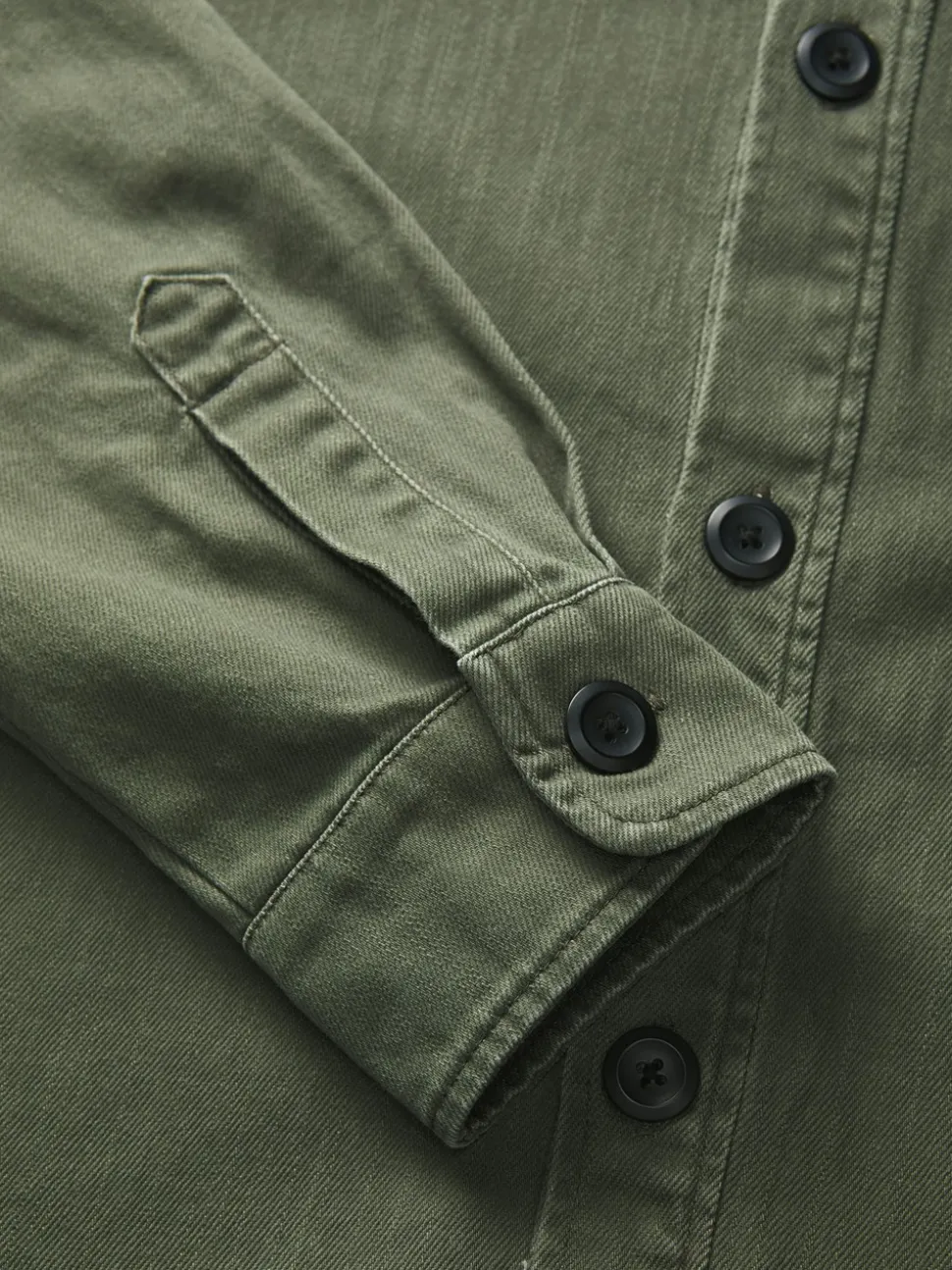 Colter Twill Overshirt, Beetle, L