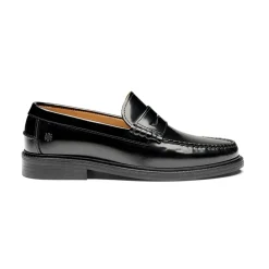 Colwood Loafers, Black Polido, 43