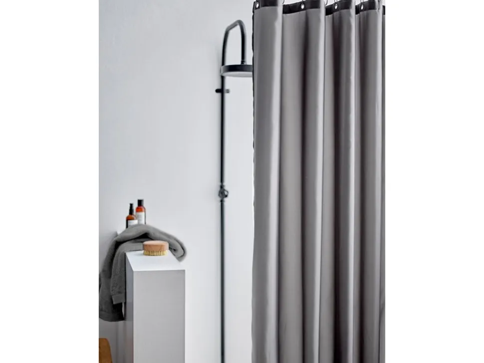 Comfort Badeforhæng, Stone Grey, 180x200 cm