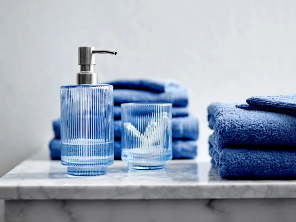 Comfort Organic Håndklæde, Blue, 50x100 cm