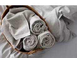 Comfort Organic Håndklæde, Light Grey, 50x100 cm