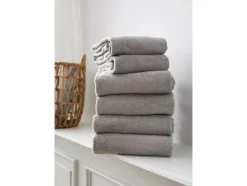 Comfort Organic Håndklæde, Light Grey, 50x100 cm