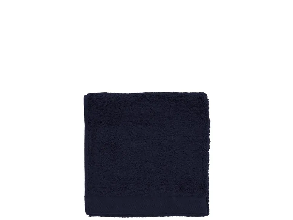 Comfort Organic Håndklæde, Navy Blue, 40x60 cm