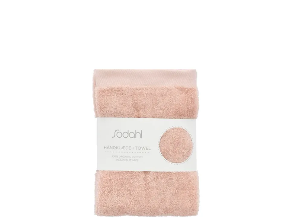 Comfort Organic Håndklæde, Rose, 50x100 cm