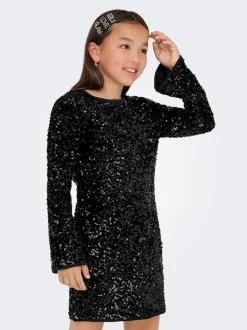 Confidence Kjole, Black, 158-164 cm