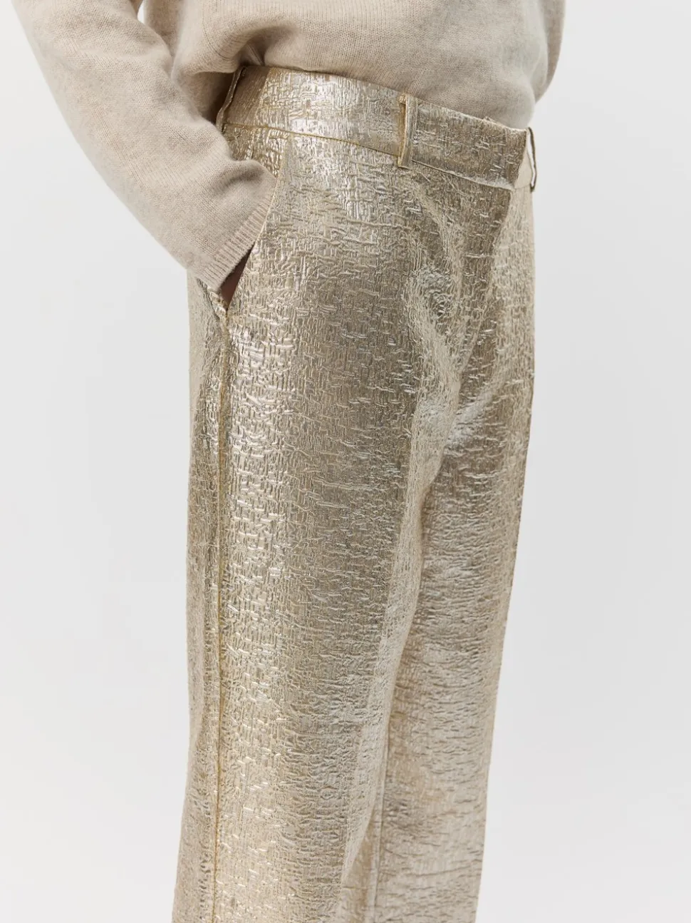 CordeliaSW Bukser, Light Gold, 38