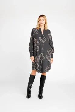 Costa Kjole, Dark Grey, 36