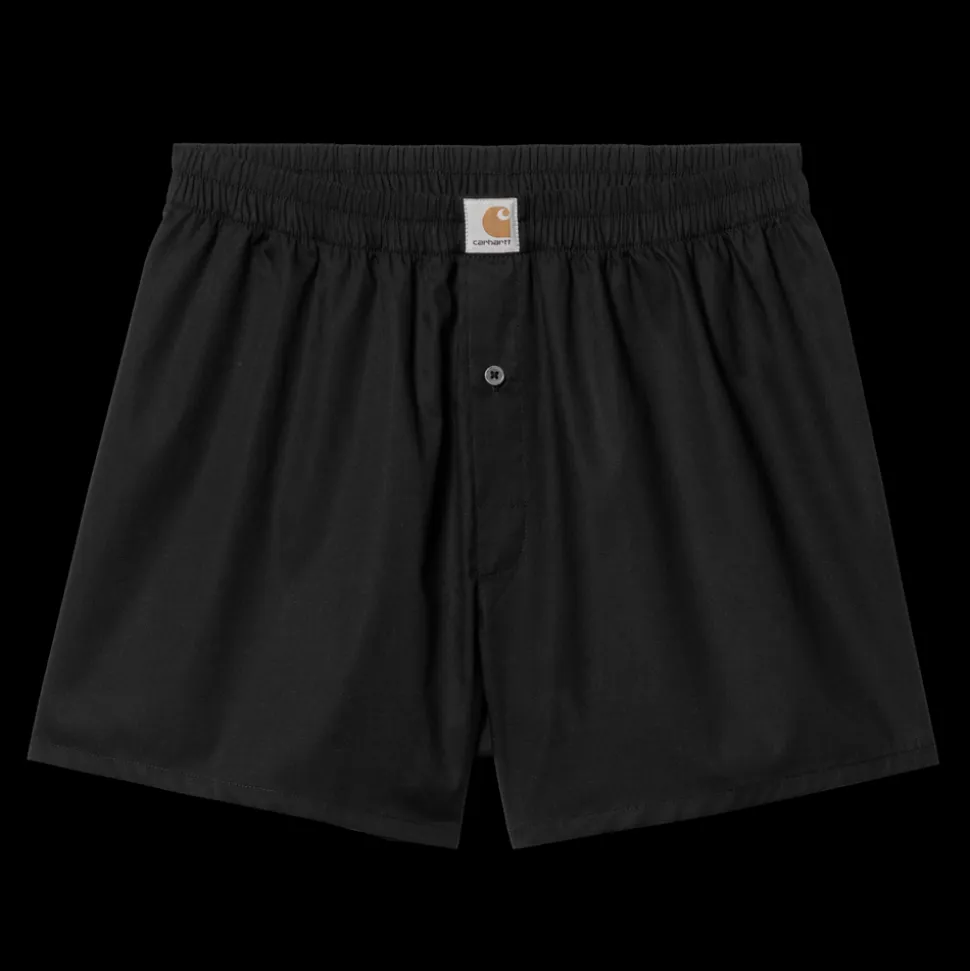 Cotton Boxershorts, Black, S
