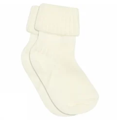Cotton Rib Baby Strømper, Snow White, 25-28