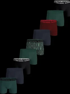 Cotton Stretch 9-pak Boxershorts, Multi, M