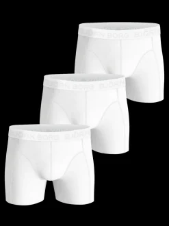 Cotton Stretch 3-pak Boxershorts, Hvid, XL