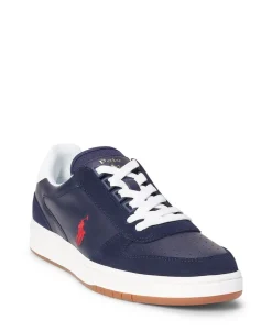Court Trainer Sneakers, Newport Navy/Red, 43