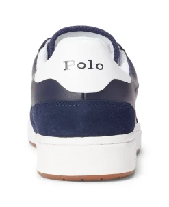 Court Trainer Sneakers, Newport Navy/Red, 43