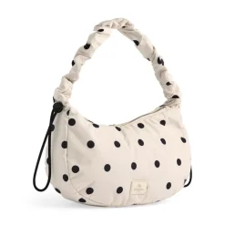 Crave Håndtaske, Polka Dot Creme
