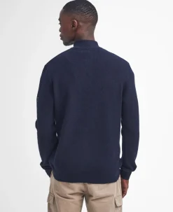 Crawley Funnel Neck Sweater, Navy, M