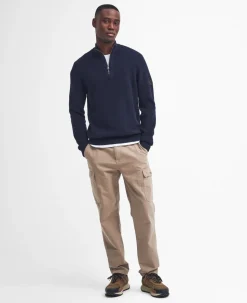 Crawley Funnel Neck Sweater, Navy, M