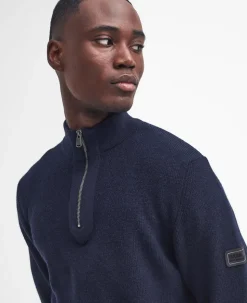 Crawley Funnel Neck Sweater, Navy, M