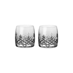 Crispy Aqua 2-pak Glas, Dark Grey, 23 cl