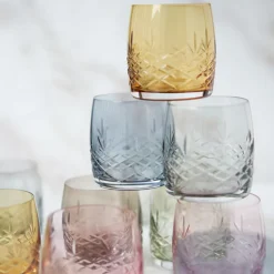 Crispy Aqua 2-pak Glas, Sapphire, 23 cl