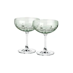 Crispy Gatsby 2-pak Champagneglas, Emerald, 30 cl