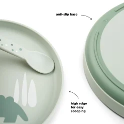 Croco Foodie Tallerken, Grøn