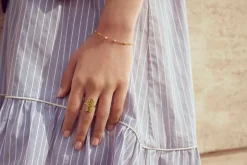 Cuesta Ring, Guld, Str. 55