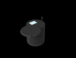 Dabbie Radio & Højtaler, Black