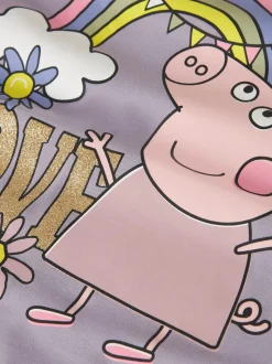 Dada Peppa Pig Bluse, Lavender Gray, 116 cm