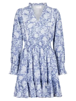 Daffodil Belle Flower Kjole, Light Blue, 42