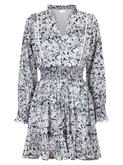 Daffodil Sweet Floral Kjole, Black, 40