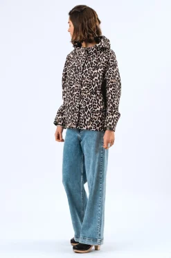 DaiLL Jakke, Leopard Print, S