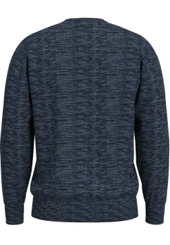 Dane Structure Crew Neck Striktrøje, Sky Captain Oceana Twist, XL