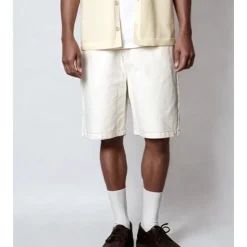 Dash Canvas 15 Shorts, Offwhite, M