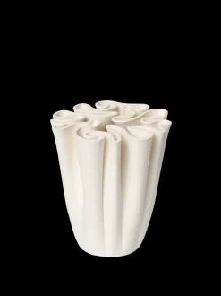 Dedali Vase, Off White